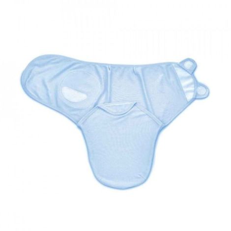 Sistem de infasare din bumbac 0-3 luni BabyJem Swaddle (Culoare: Somon) - poza 2