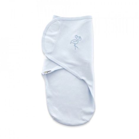 Sistem de infasare din bumbac 0-3 luni BabyJem Swaddle (Culoare: Somon) - poza 4
