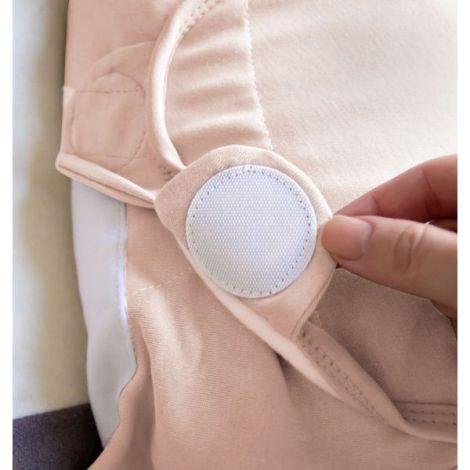 Sistem de infasare din bumbac 0-3 luni BabyJem Swaddle (Culoare: Somon) - poza 5
