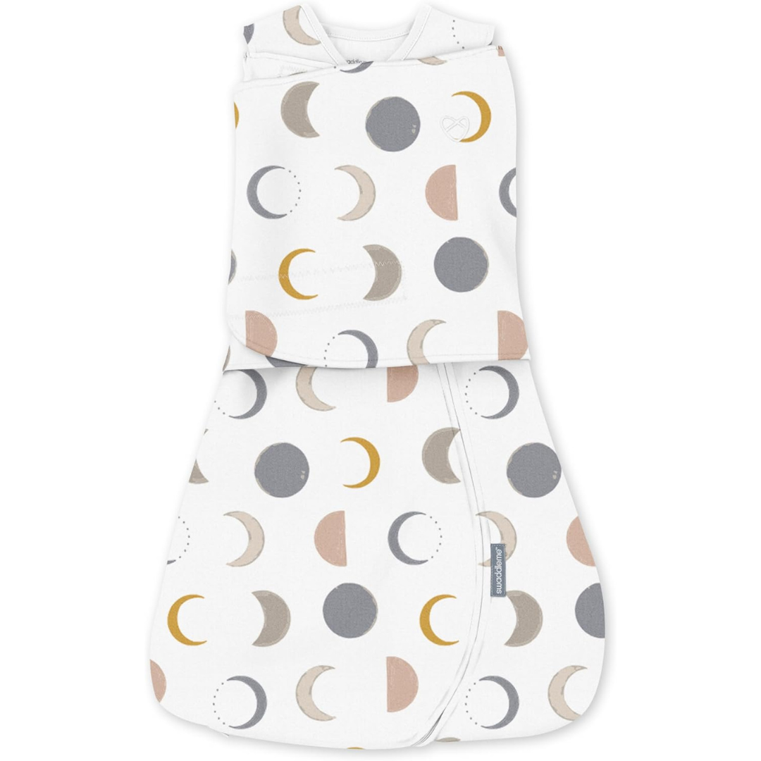 Sistem de infasare Ingenuity Swaddle Me 3-6 luni, Arms Free Convertible, Luna