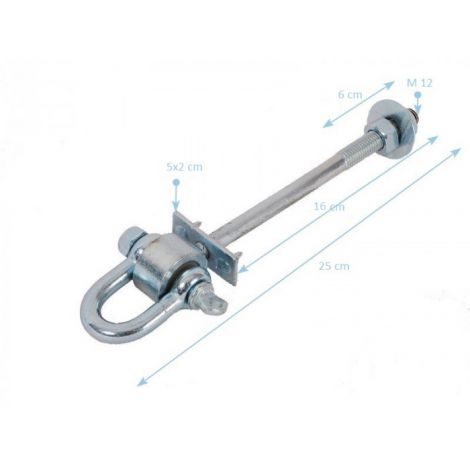 Sistem de prindere leagan tip D+ 16 cm - poza 2