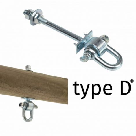 Sistem de prindere leagan tip D+ 16 cm - poza 3