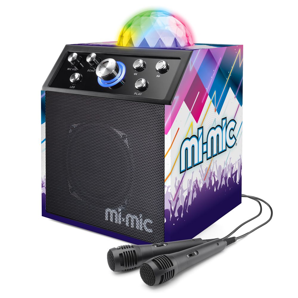 Sistem Karaoke cu 2 microfoane si boxa Mi Mic - poza 1