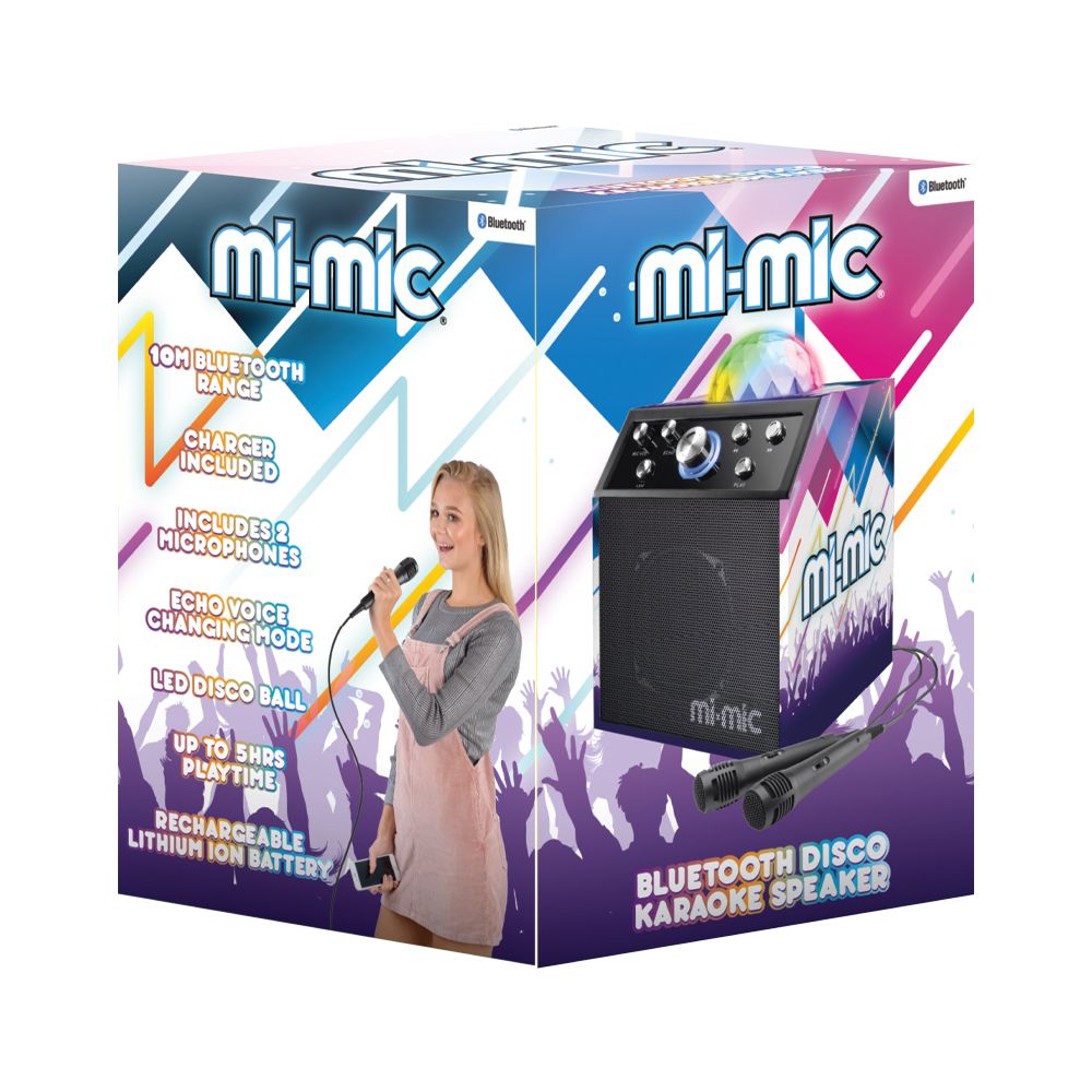Sistem Karaoke cu 2 microfoane si boxa Mi Mic - poza 3