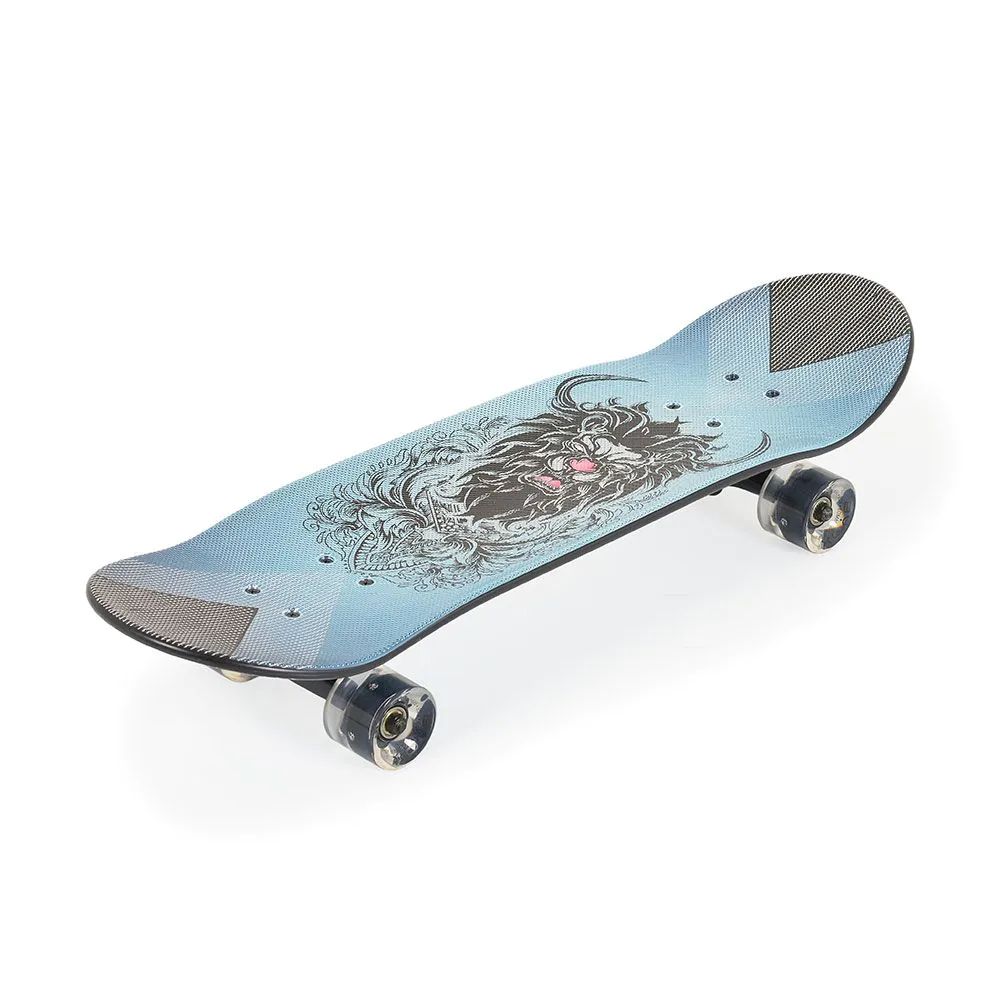 Skateboard Byox Lyon 70 cm Albastru Rosu - poza 1
