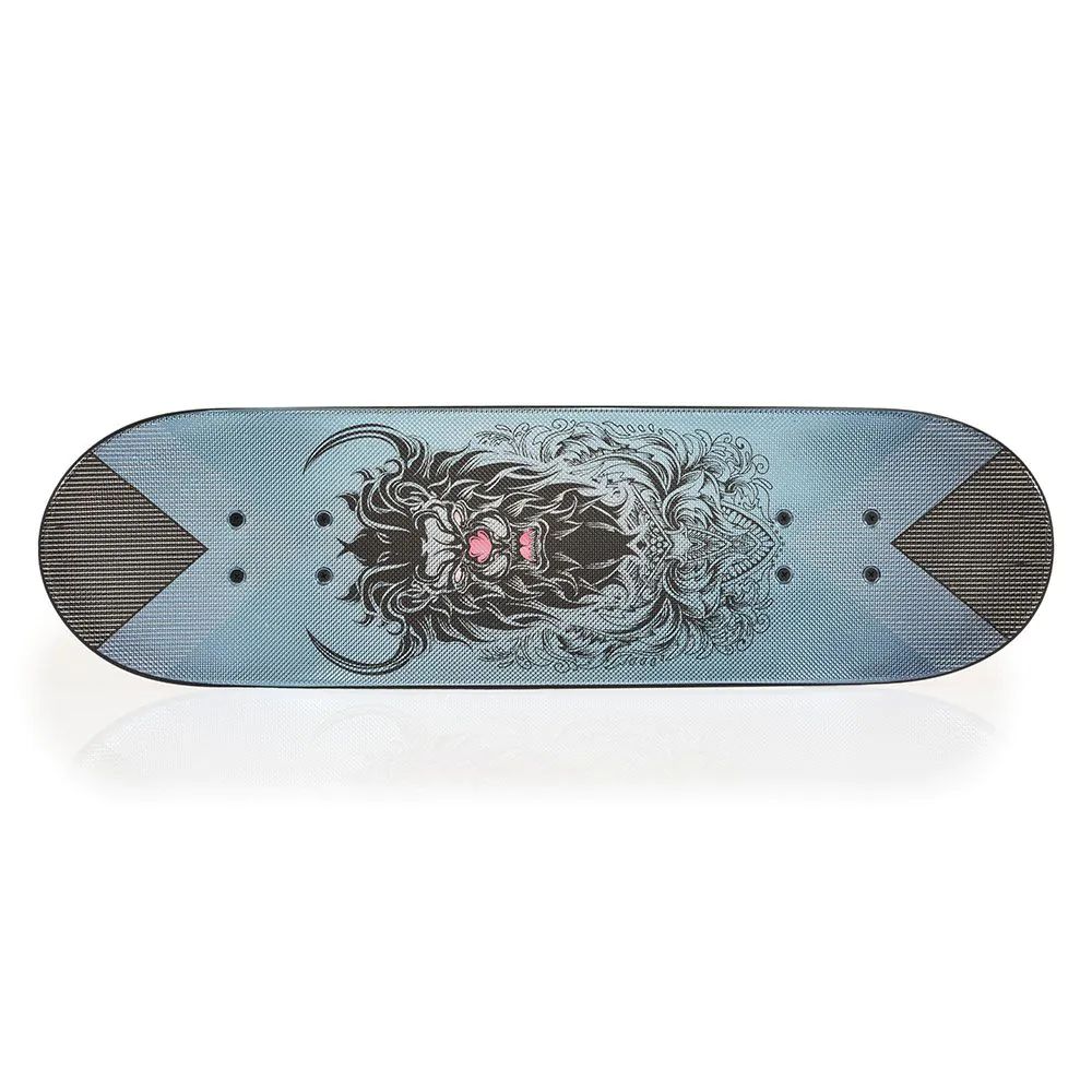Skateboard Byox Lyon 70 cm Albastru Rosu - poza 2