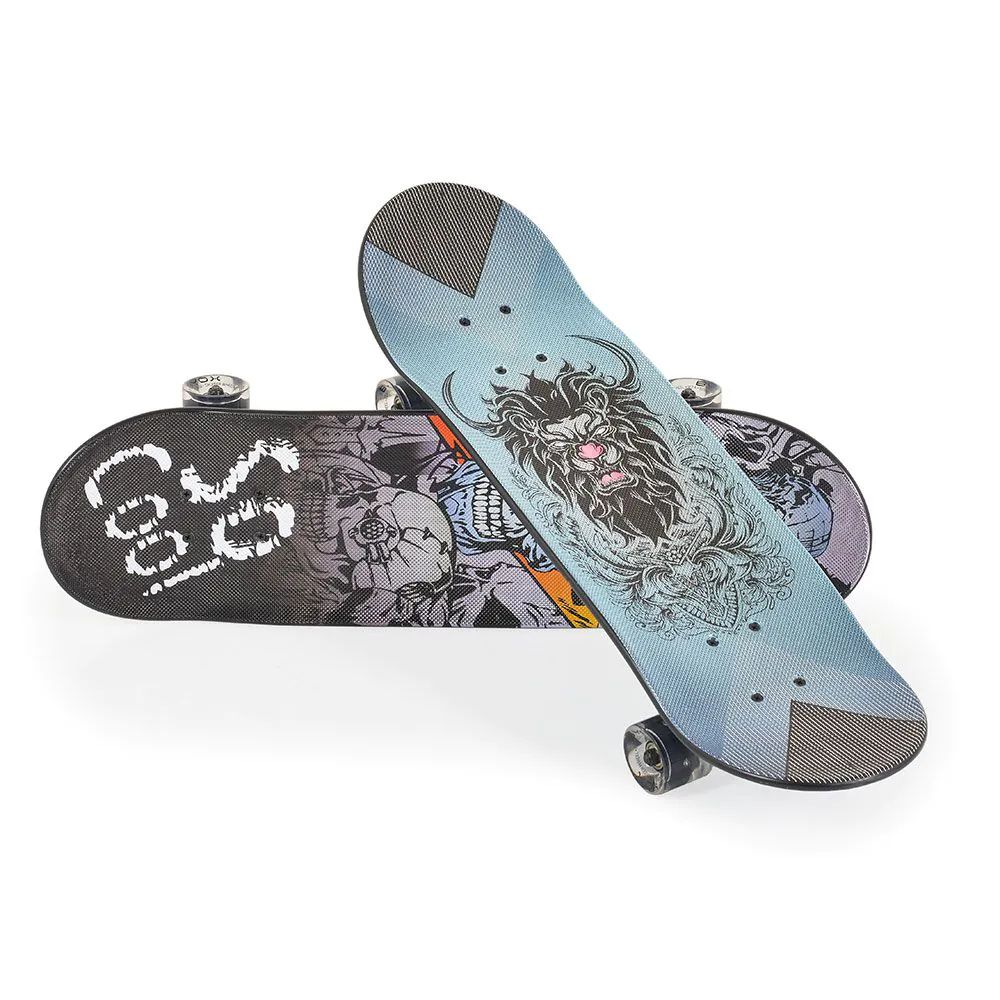 Skateboard Byox Lyon 70 cm Albastru Rosu - poza 3