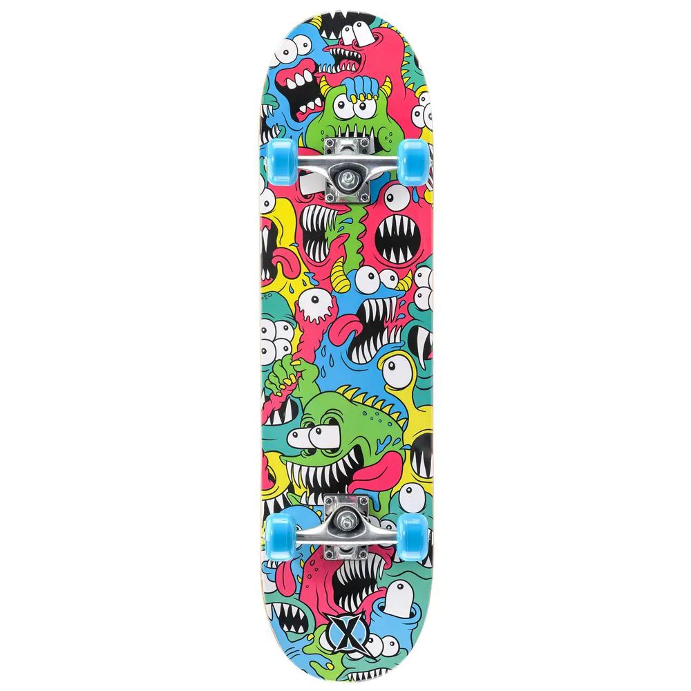 Skateboard pentru copii WB XOOTZ 79 cm Chompers sau Snake - poza 3
