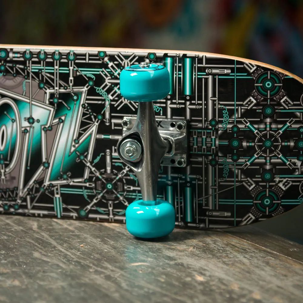 Skateboard pentru copii WB XOOTZ 79 cm Industrial sau Rat Ramp - poza 3