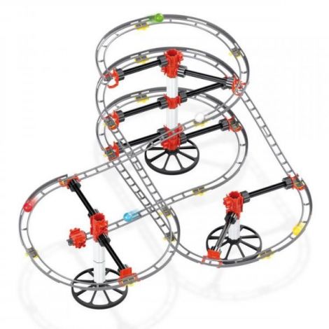 Skyraill Roller Coaster 4,5 metri Starter Set, 6-12 ani, Quercetti Q06429 - poza 2