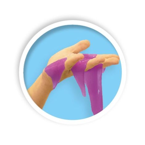 Slime colorat cu sclipici pentru copii (2x 120 gr.) - poza 3