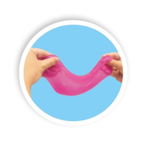 Slime colorat cu sclipici pentru copii (2x 120 gr.) - poza 4