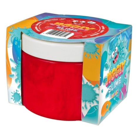 Slime in cutie JIGGLY SLIME , capsuni, 500 g - poza 1