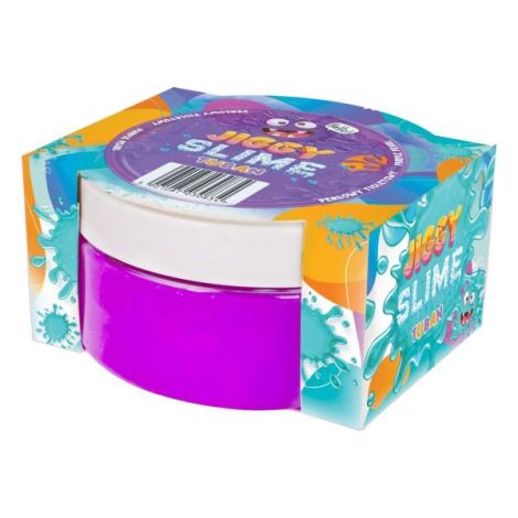 Slime in cutie JIGGLY SLIME , mov perlat, 200 g - poza 1