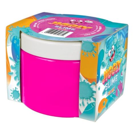 Slime in cutie JIGGLY SLIME , roz perlat, 500 g