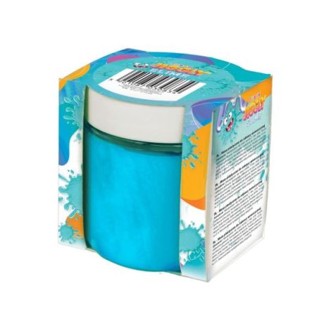 Slime in cutie JIGGLY SLIME , turcoaz perlat, 100 g - poza 1