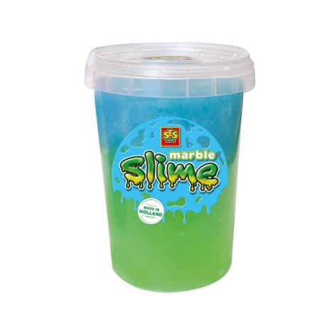 Slime pentru copii verde si albastru 200 gr - poza 1