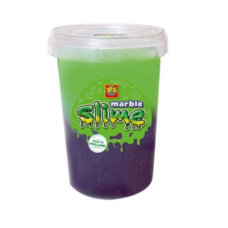 Slime pentru copii violet si verde 200 gr - poza 1