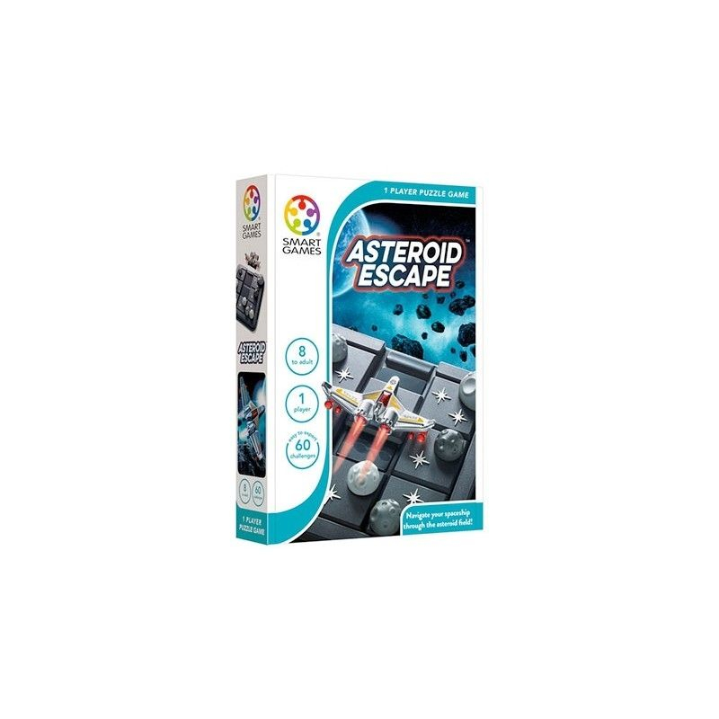 Smart Games - Asteroid Escape, joc de logica cu 60 de provocari, 8+ ani