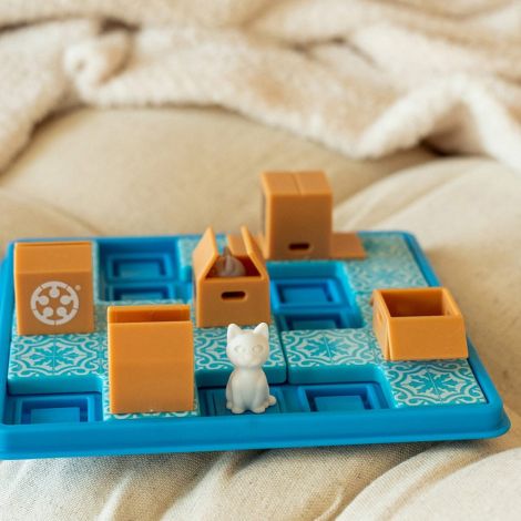Smart Games - Cats and Boxes, , joc de logica cu 60 de provocari, 7+ ani, editie lb. Romana - poza 4