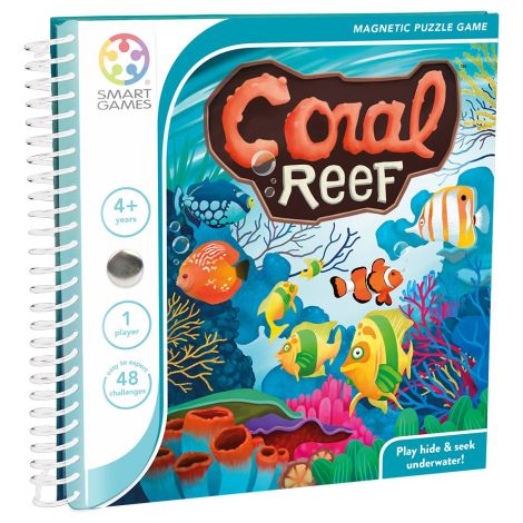 Smart Games - Coral Reef, joc de logica cu 48 de provocari, 4+ ani, editie internationala - poza 1