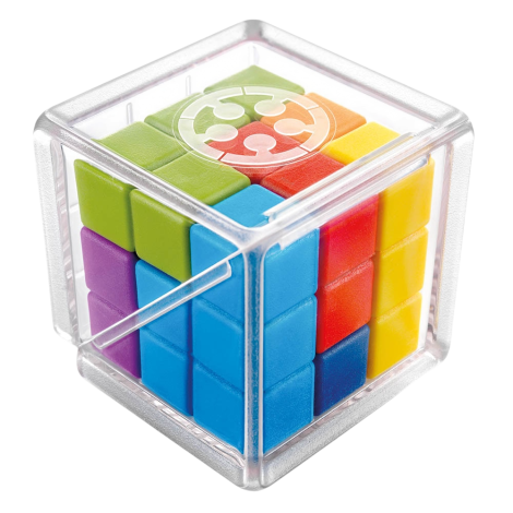 Smart Games - Cube Puzzler Go, joc de logica cu 80 de provocari, 8+ ani, editie lb. Romana - poza 1