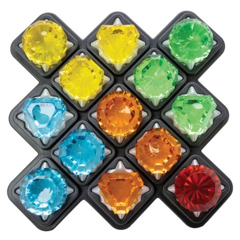 Smart Games - Diamond Quest, joc de logica cu 80 de provocari, 8+ ani, editie internationala - poza 1
