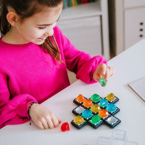 Smart Games - Diamond Quest, joc de logica cu 80 de provocari, 8+ ani, editie lb. Romana - poza 2