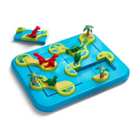Smart Games - Dinosaurs Mystic Islands, joc de logica cu 80 de provocari, 6+ ani, editie lb. Romana - poza 2