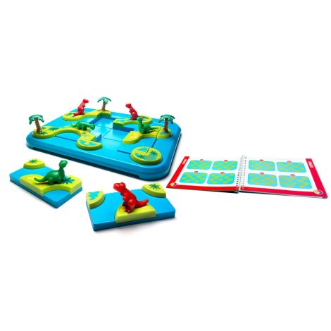 Smart Games - Dinosaurs Mystic Islands, joc de logica cu 80 de provocari, 6+ ani, editie lb. Romana - poza 3