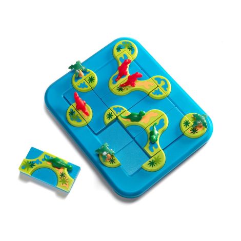 Smart Games - Dinosaurs Mystic Islands, joc de logica cu 80 de provocari, 6+ ani, editie lb. Romana - poza 4