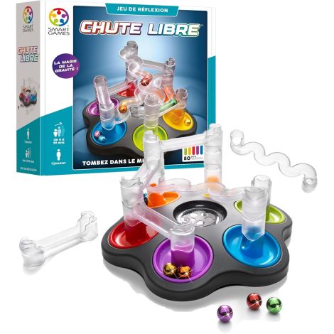 Smart Games - Dropzone, joc de logica cu 80 de provocari, 8+ ani, editie internationala - poza 2