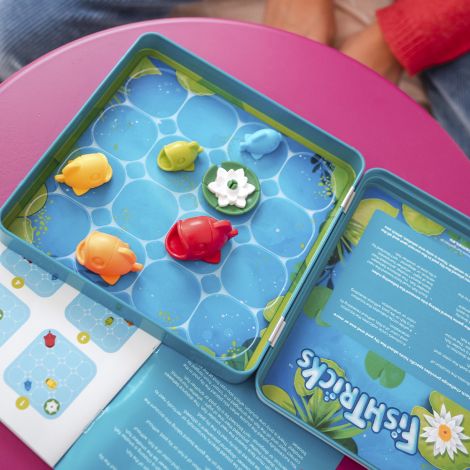 Smart Games - FishTricks, joc de logica cu 48 de provocari, 5+ ani, editie internationala - poza 2