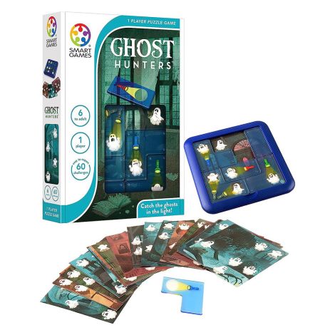 Smart Games - Ghost Hunters, joc de logica cu 60 de provocari, 5+ ani, editie lb. Romana - poza 2