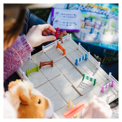 Smart Games - Horse Academy, joc de logica cu 80 de provocari, 7+ ani, editie lb. Romana - poza 3