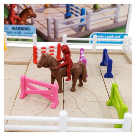 Smart Games - Horse Academy, joc de logica cu 80 de provocari, 7+ ani, editie lb. Romana - poza 4