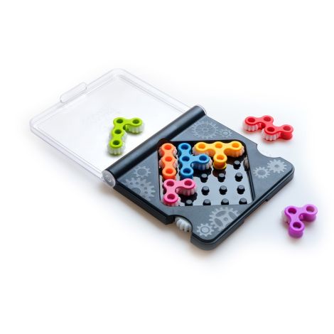 Smart Games - IQ Gears, joc de logica cu 120 de provocari, 7+ ani, editie lb. Romana - poza 4