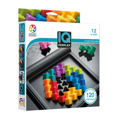 Smart Games - IQ Perplex, joc de logica cu 120 de provocari, 12+ ani, editie lb. Romana - poza 2