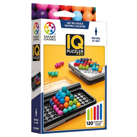 Smart Games - IQ Puzzler Pro, joc de logica cu 120 de provocari, 6+ ani, editie lb. Romana - poza 1