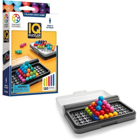 Smart Games - IQ Puzzler Pro, joc de logica cu 120 de provocari, 6+ ani, editie lb. Romana - poza 2