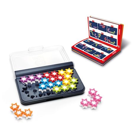 Smart Games - IQ Stars, joc de logica cu 120 de provocari, 6+ ani, editie lb. Romana - poza 2