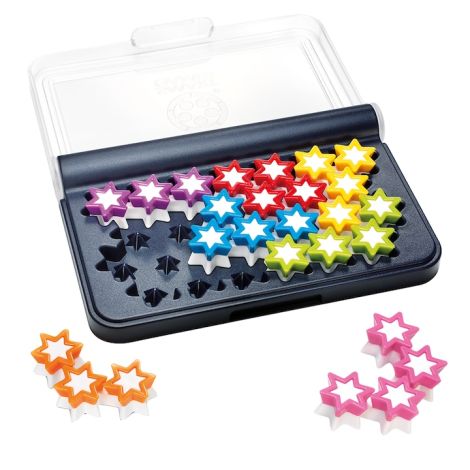Smart Games - IQ Stars, joc de logica cu 120 de provocari, 6+ ani, editie lb. Romana - poza 3