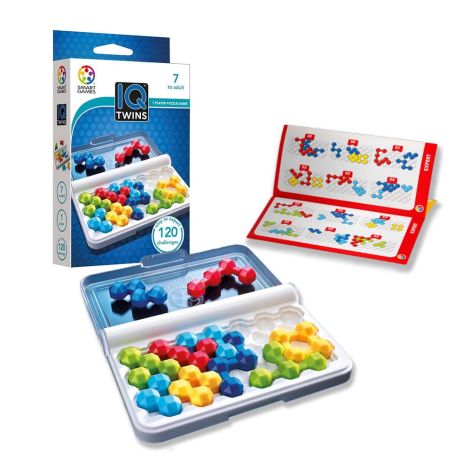 Smart Games - IQ Twins, joc de logica cu 120 de provocari, 7+ ani, editie lb. Romana - poza 5