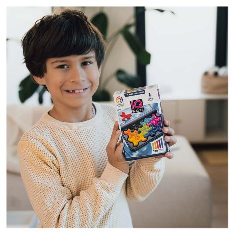 Smart Games - IQ Waves, joc de logica cu 120 de provocari, 6+ ani, editie lb. Romana - poza 2