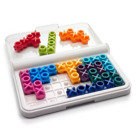 Smart Games - IQ XOXO, joc de logica cu 120 de provocari, 6+ ani, editie internationala - poza 3