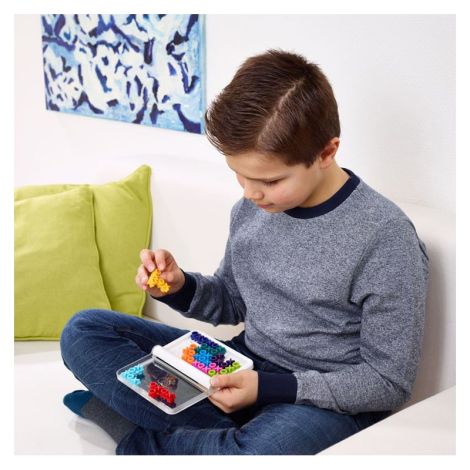 Smart Games - IQ XOXO, joc de logica cu 120 de provocari, 6+ ani, editie internationala - poza 4