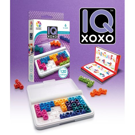 Smart Games - IQ XOXO, joc de logica cu 120 de provocari, 6+ ani, editie lb. Romana - poza 2