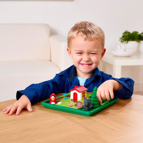 Smart Games - Little Red Riding Hood - Deluxe, joc de logica cu 48 de provocari, 4+ ani, editie lb. Romana - poza 5