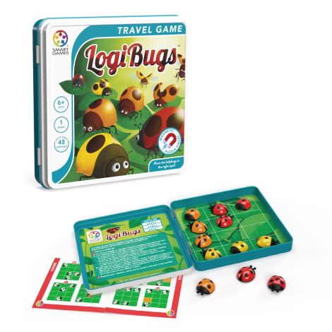 Smart Games - Logibugs, joc de logica cu 48 de provocari, 6+ ani, editie internationala - poza 2