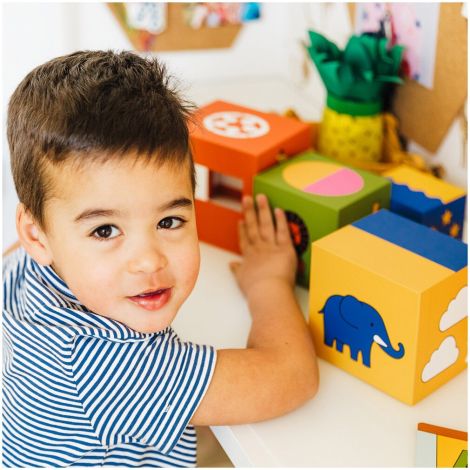 Smart Games - Peek - a - Zoo, joc de logica cu 48 de provocari, 2+ ani, editie internationala - poza 3